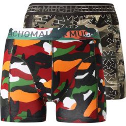 MUCHACHOMALO MEN SHORT PRINT 2 PACK Panty multicoloured. Brązowe bokserki męskie MUCHACHOMALO, z bawełny. Za 189,00 zł.