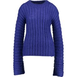 Swetry klasyczne damskie: Topshop BOUTIQUE EXTREME LONG SLEEVE Sweter purple