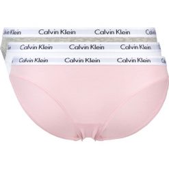 Calvin Klein 3-pack Spodenki Różowy Biały Szary. Szare figi damskie Calvin Klein, m, bez wzorów, z elastanu. Za 188,95 zł.