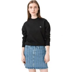 Calvin Klein Bluza Czarny. Czarne bluzy damskie Calvin Klein, m, bez wzorów, z bawełny, bez rękawów, bez kaptura. Za 364,95 zł.