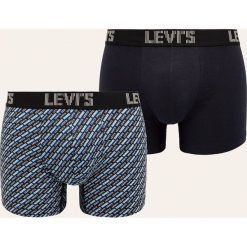 Levi's - Bokserki (2-pack). Niebieskie bokserki męskie Levi's®, bez wzorów, z elastanu. Za 89,90 zł.