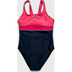 Aqua Speed - Strój kąpielowy dziecięcy 134-164 cm. Niebieskie stroje kąpielowe dziewczęce marki Aqua-Speed, bez wzorów, z elastanu. Za 64,90 zł.