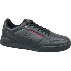 Czarne Buty Kappa Marabu M 242765-1120. Czarne buty sportowe męskie Kappa, z materiału, bez zapięcia. W wyprzedaży za 148,19 zł.