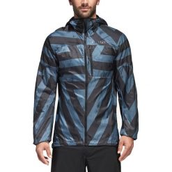 Adidas Performance Agrav Kurtka Niebieski. Niebieskie płaszcze męskie adidas Performance, bez wzorów, z poliesteru, bez kaptura. Za 349,95 zł.