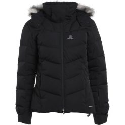 Salomon ICETOWN Kurtka snowboardowa black heather. Czarne kurtki sportowe damskie Salomon, m, z materiału. W wyprzedaży za 1255,20 zł.