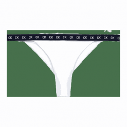 Calvin Klein majtki kąpielowe damskie KW0KW00945 Brazilian M białe. Białe stroje kąpielowe damskie Calvin Klein, m, bez wzorów. Za 179,00 zł.
