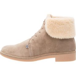Botki damskie: Scapa Botki sznurowane taupe