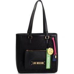 Torebka LOVE MOSCHINO - JC4216PP07KB100A Nero/Nero. Czarne torebki klasyczne damskie Love Moschino, bez wzorów, ze skóry ekologicznej, klasyczne, bez dodatków. W wyprzedaży za 529,00 zł.