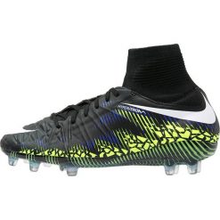 Buty sportowe chłopięce: Nike Performance HYPERVENOM PHANTOM II FG Korki Lanki black/white/volt/paramount blue