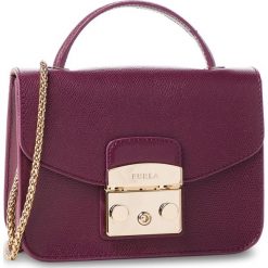 Torebka FURLA - Metropolis 993827 B BHD3 ARE Amaranto f. Fioletowe torebki klasyczne damskie marki Furla, bez wzorów, ze skóry, eleganckie, duże, bez dodatków. Za 1220,00 zł.