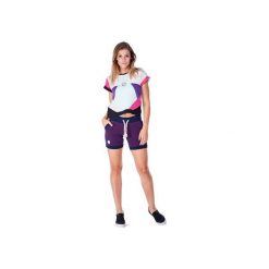 Serpens Shorts (Violet). Fioletowe szorty damskie OKUAKU, s, bez wzorów, z elastanu. Za 159,00 zł.