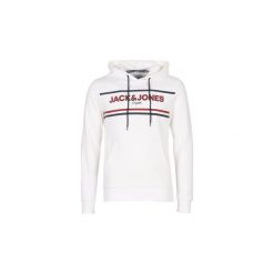 Bluzy Jack Jones JORNEWSHAKEDOWN. Białe bluzy męskie Jack & Jones, s, bez wzorów, bez kołnierzyka, bez rękawów, bez kaptura. Za 149,00 zł.