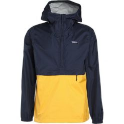 Kurtki sportowe męskie: Patagonia TORRENTSHELL Kurtka przeciwdeszczowa navy blue/rugby yellow