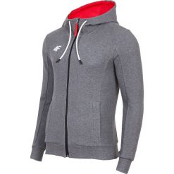 Bluzy męskie: Bluza męska PZLA BLM991R - szary melanż