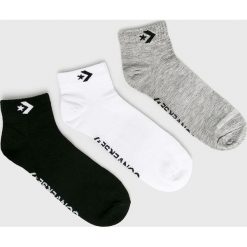 Converse - Skarpety (3-pack). Szare skarpetki męskie marki Converse, bez wzorów, z elastanu. W wyprzedaży za 34,90 zł.