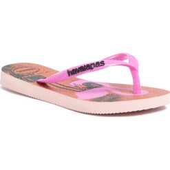 Japonki HAVAIANAS - Kids Sl Glitter Fc 41447720076 Ballet Rose. Różowe sandały dziewczęce Havaianas, z tworzywa sztucznego, bez zapięcia. Za 79,00 zł.