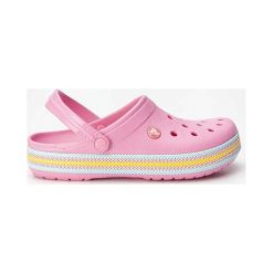 Crocs 205889 PINK LEMONADE, chodaki. Różowe klapki damskie Crocs, bez wzorów, bez obcasa. Za 149,00 zł.