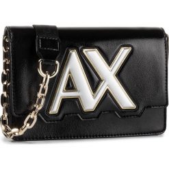 Torebka ARMANI EXCHANGE - 942147 0P177 00020 Nero. Czarne listonoszki damskie Armani Exchange, bez wzorów, ze skóry ekologicznej, wizytowe, bez dodatków. Za 519,00 zł.