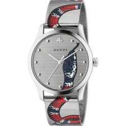 GUCCI ZEGAREK G-Timeless YA1264123. Szare zegarki męskie GUCCI, ze stali. Za 4850,00 zł.