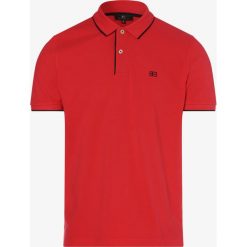 Nils Sundström - Męska koszulka polo, czerwony. Czerwone koszulki męskie Nils Sundström, xl, bez wzorów, klasyczne, bez rękawów. Za 129,95 zł.