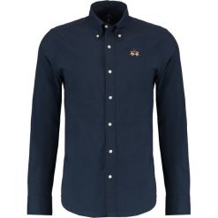 La Martina SLIM FIT Koszula navy. Niebieskie koszule męskie na spinki La Martina, m, z bawełny. Za 419,00 zł.