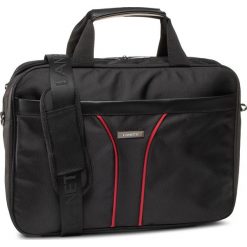 Torba na laptopa LANETTI - BMM-S-002-10-03 Black. Czarne torby męskie skórzane Lanetti, bez wzorów, z materiału. Za 139,99 zł.