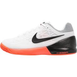 Buty sportowe damskie: Nike Performance ZOOM CAGE 2 Obuwie do tenisa Outdoor white/black/hyper orange