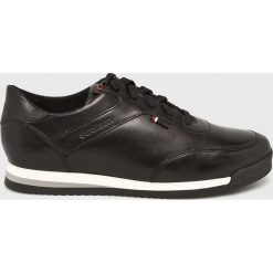 Strellson - Buty Claude. Czarne buty sportowe męskie marki Strellson, ze skóry, na sznurówki. W wyprzedaży za 429,90 zł.