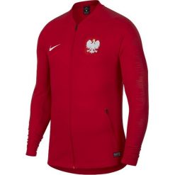 Bluzy męskie: Nike Bluza męska Reprezentacji Polski Anthem czerwona r. M (893600-611)