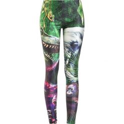RED by EMP Built For Comfort Legginsy wielokolorowy. Czerwone legginsy marki RED by EMP, xl, z nadrukiem. Za 49,90 zł.