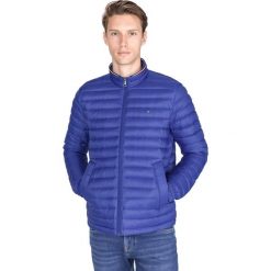Tommy Hilfiger Kurtka Niebieski. Niebieskie płaszcze męskie TOMMY HILFIGER, na jesień, m, bez wzorów, z materiału, bez kaptura. Za 871,95 zł.