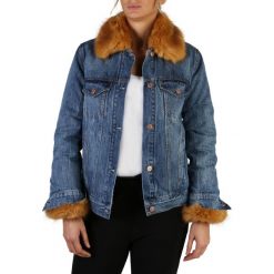 Guess Giacca W84L79. Kurtki damskie Guess, s, z aplikacjami, z bawełny, długie. Za 377,00 zł.