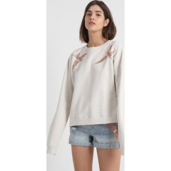 Bluzy damskie: AllSaints BIRDS Bluza vintage white