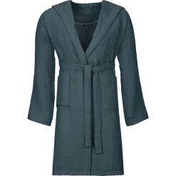 Szlafrok "Thalasso" w kolorze morksim. Niebieskie szlafroki damskie Vossen, s, w paski, z tkaniny, bez rękawów, bez kaptura. W wyprzedaży za 169,95 zł.