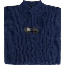 Sweter UBERTO 15-101CS. Brązowe swetry klasyczne męskie marki Giacomo Conti, na jesień, m, z aplikacjami, z wełny, ze stójką. Za 349,00 zł.