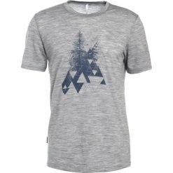 Koszulki polo: Icebreaker TECH LITE EVERGREEN GEO Tshirt z nadrukiem mottled grey