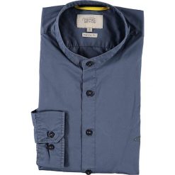 Koszula "Duke" - Regular fit - w kolorze granatowym. Niebieskie koszule męskie Camel Active, m, bez wzorów, z bawełny, ze stójką, bez rękawów. W wyprzedaży za 89,95 zł.