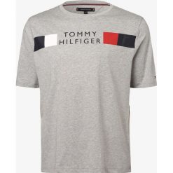 Tommy Hilfiger - T-shirt męski, szary. Szare t-shirty męskie TOMMY HILFIGER, xl, z nadrukiem, klasyczne, z klasycznym kołnierzykiem. Za 229,95 zł.