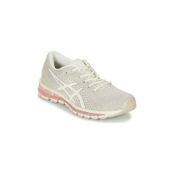 Buty do biegania Asics GEL-QUANTUM 360 KNIT 2. Brązowe buty sportowe damskie marki Asics, bez wzorów, do biegania. Za 703,20 zł.