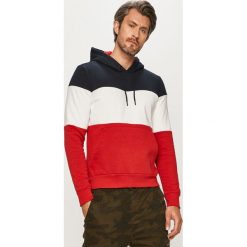 Brave Soul - Bluza. Niebieskie bluzy męskie Brave Soul, s, bez wzorów, z bawełny, z kapturem, bez rękawów, z kapturem. Za 119,90 zł.