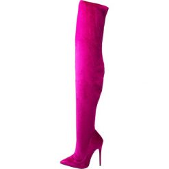 Buty zimowe damskie: Topshop BELLINI Kozaki na obcasie pink