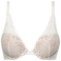 Biustonosz push-up Wonderbra WB0002LN. Brązowe biustonosze Wonderbra, bez wzorów, z elastanu. Za 259,00 zł.