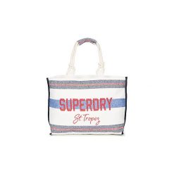 Torby shopper Superdry AMAYA ROPE TOTE. Białe torby na zakupy damskie marki Superdry. Za 219,00 zł.