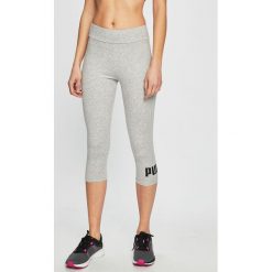 Puma - Legginsy. Szare spodnie damskie Puma, s, z elastanu. W wyprzedaży za 69,90 zł.