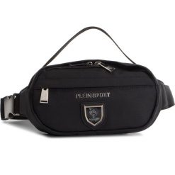 Saszetka nerka PLEIN SPORT - Pouch Tiger S19A MBA0633 STE003N Black 02. Czarne torby męskie skórzane marki Plein Sport, bez wzorów, z materiału, młodzieżowe. Za 1329,00 zł.