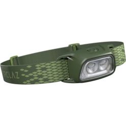 Lampka czołówka trekkingowa - TREK 100 USB - 120 lm. Czerwone plecaki męskie FORCLAZ, bez wzorów. Za 54,99 zł.