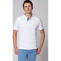 Koszulka Biała Polo Jack. Białe koszulki męskie LANCERTO, xl, bez wzorów, z bawełny, klasyczne, z krótkim rękawem. W wyprzedaży za 69,90 zł.