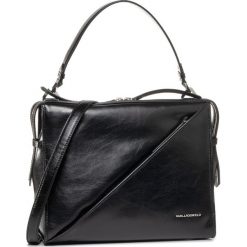Torebka KARL LAGERFELD - 201W3110 Black. Czarne torebki klasyczne damskie KARL LAGERFELD, bez wzorów, ze skóry, klasyczne, bez dodatków. Za 1569,00 zł.