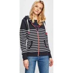 Haily's - Bluza. Niebieskie bluzy damskie Haily's, s, bez wzorów, z bawełny, bez rękawów, z kapturem. W wyprzedaży za 139,90 zł.