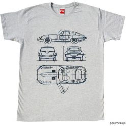 Koszulka JAGUAR E - TYPE GREY. Szare bluzki damskie Pakamera. Za 77,00 zł.